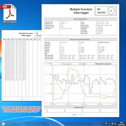 USB Temperature Humidity Data Logger Recorder - Image 7