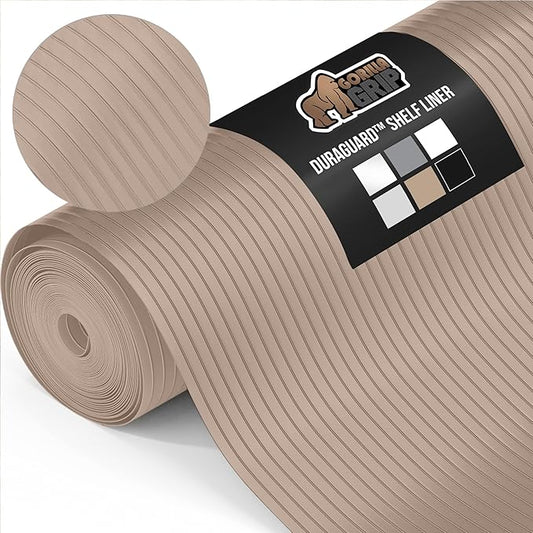 GORILLA GRIP DuraGuard Shelf Liner, Non-Adhesive Cabinet Liners by GorillaGrip