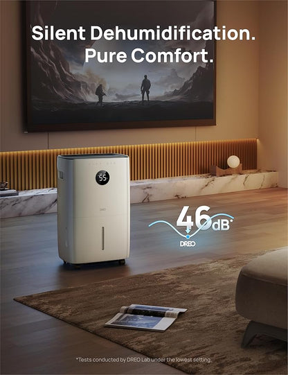 DREO 110-Pint Smart Dehumidifier - Image 8