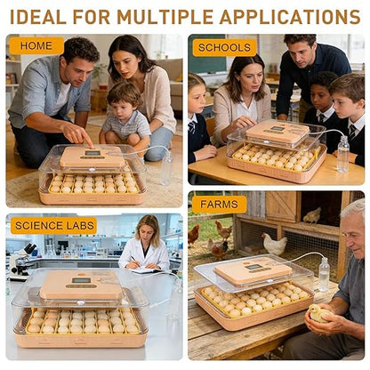 4th Gen – 56 Egg Fully Automatic Incubator, 2026 UpgradedDesign, Intelligent - Image 9
