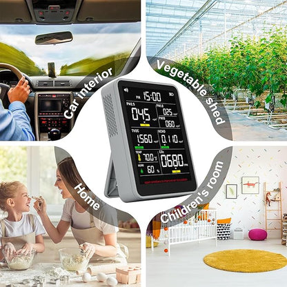 XOOPON 13-in-1 Indoor Air Quality Monitor - Image 7