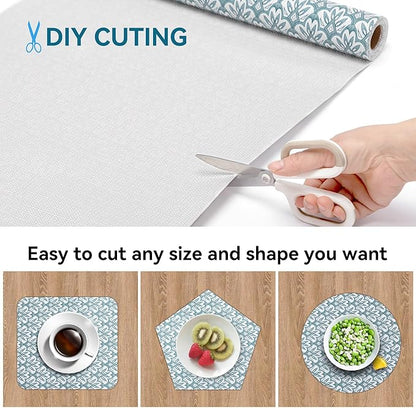 12" W x 240" L Floral Drawer and Shelf Liner - Image 4