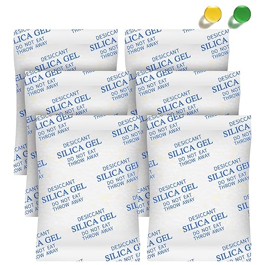 Silica Gel Packets, 20 Gram 35 Packs Desiccant Packs by suobo