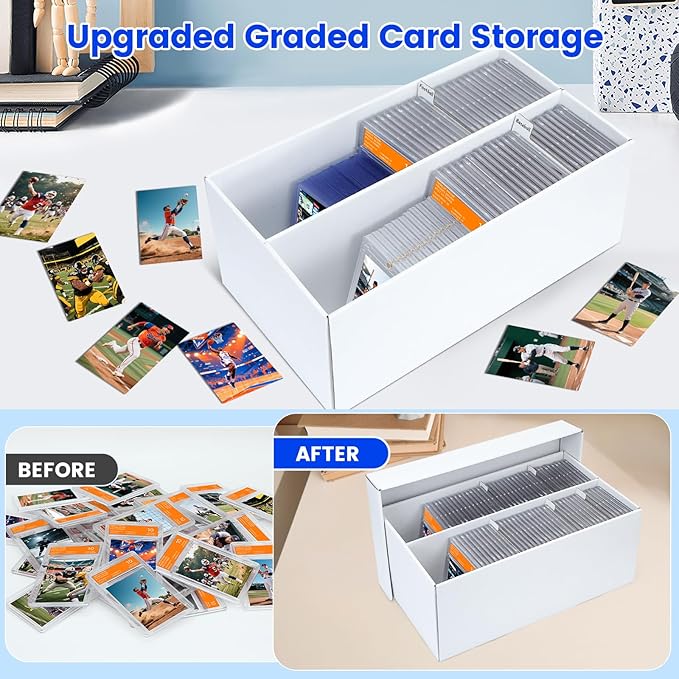 Pulchra 6 Pack Trading Graded Card Storage Box - Image 4
