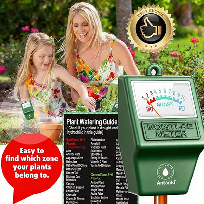 Antonki 2 Pack Soil Moisture Meter, Plant Water Meter - Image 5