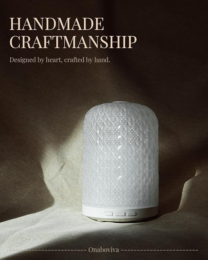 Essential Oil Diffuser – 2.4MHz Ultrasonic Aromatherapy Diffuser, Health Night - Image 3