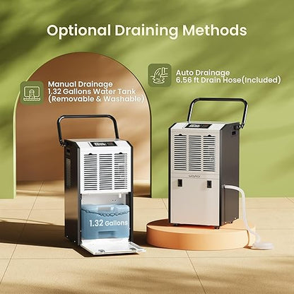 Waykar 155 Pints Large Commercial Dehumidifier - Image 6