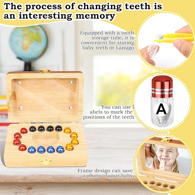Wooden Tooth Fairy Keepsake Box - Image 5