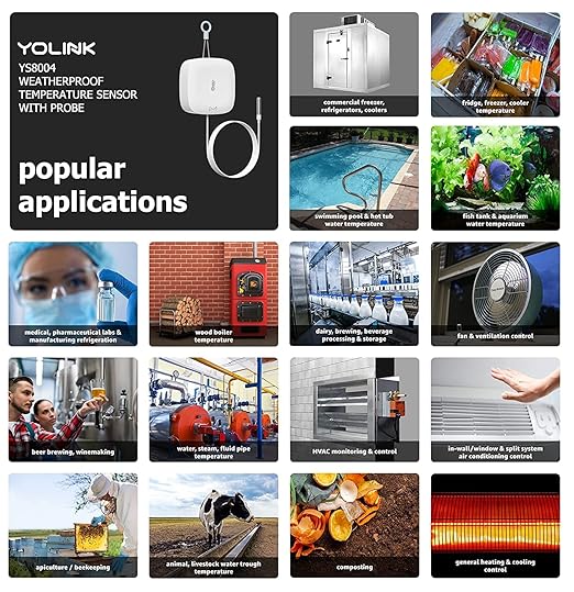 YoLink Weatherproof Fluid, Surface Extreme High/Low Temperature Sensor - Image 5