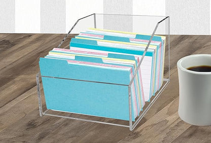 Marketing Holders Acrylic Photo Browsing Flip Bin Holds 5.75" Wide x 7.5" Deep - Image 2