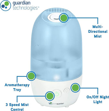 PureGuardian Ultrasonic Cool Mist Humidifier - Image 5