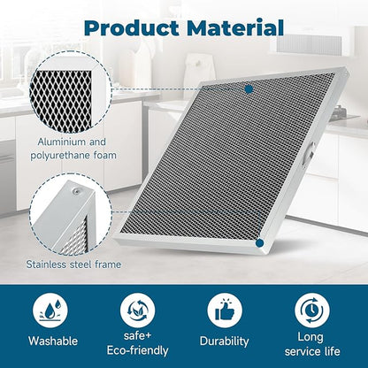 2-Packs 5881 Washable MERV 8 Dehumidifier Filter 12x14x1 Compatible - Image 5