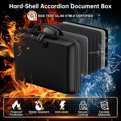 ENGPOW Fireproof Document Box - Image 2