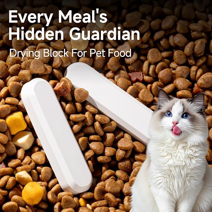 8 Pcs Diatom Drying Stick for Pet Food, Keep Food Fresh Desiccant to Dry - Image 3
