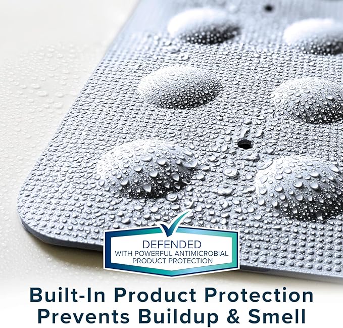 SlipX Solutions Square Natural Rubber Shower Stall Mat, 21” x 21”, Non Slip - Image 5