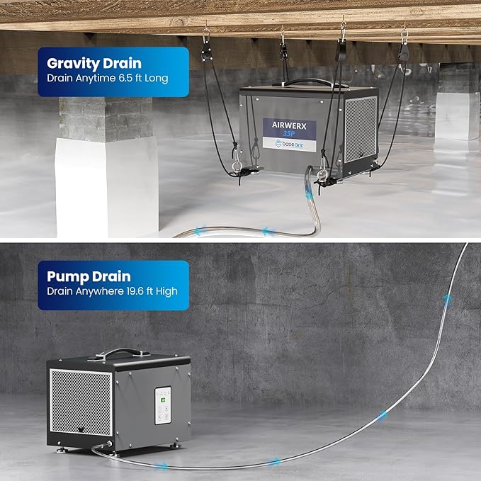 BaseAire Crawlspace Dehumidifier - Image 6
