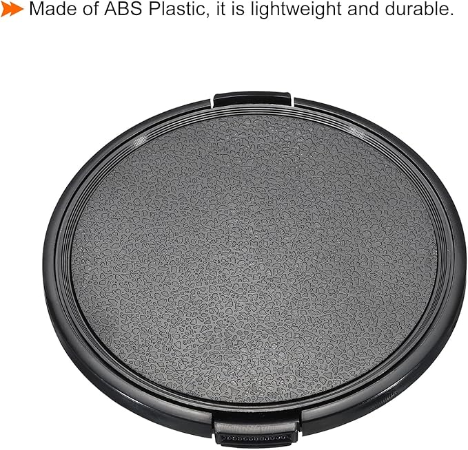 PATIKIL Camera Lens Cap, 2 Pack Sides Pinch Front Lens Cover - Image 5