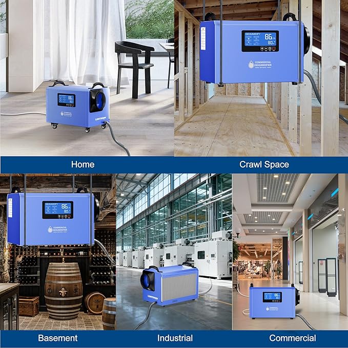 LDHTHOPI 145 Pint Commercial Dehumidifier - Image 9