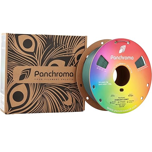 Polymaker Panchroma Green Color Changing PLA, Glitter Starlight Comet 3D - Image 9