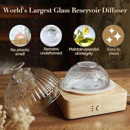 Glass Dome Essential Oil Diffuser - Image 2