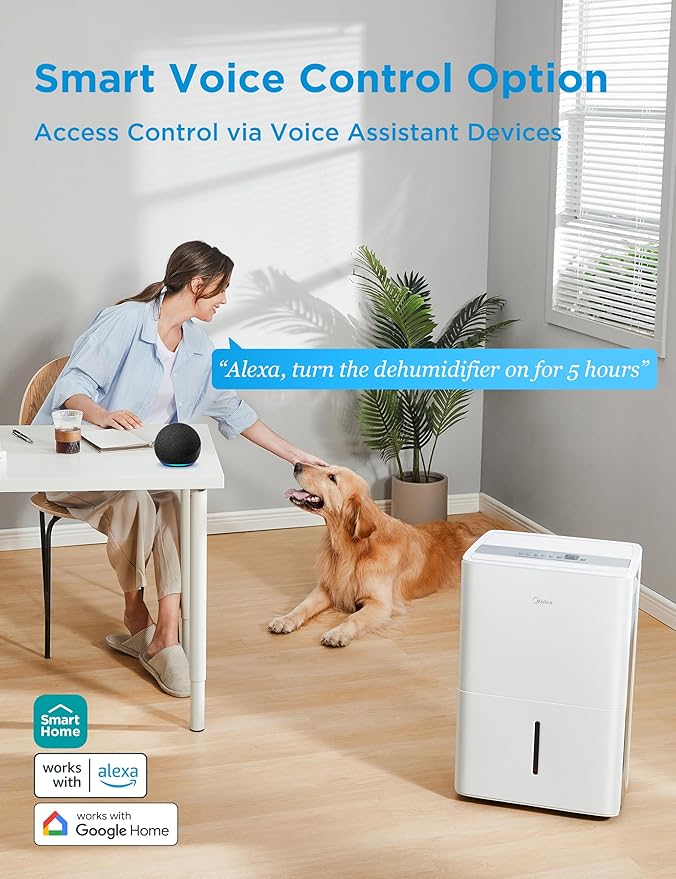 Midea 4, 500 Sq. Ft.Dehumidifier - Image 4