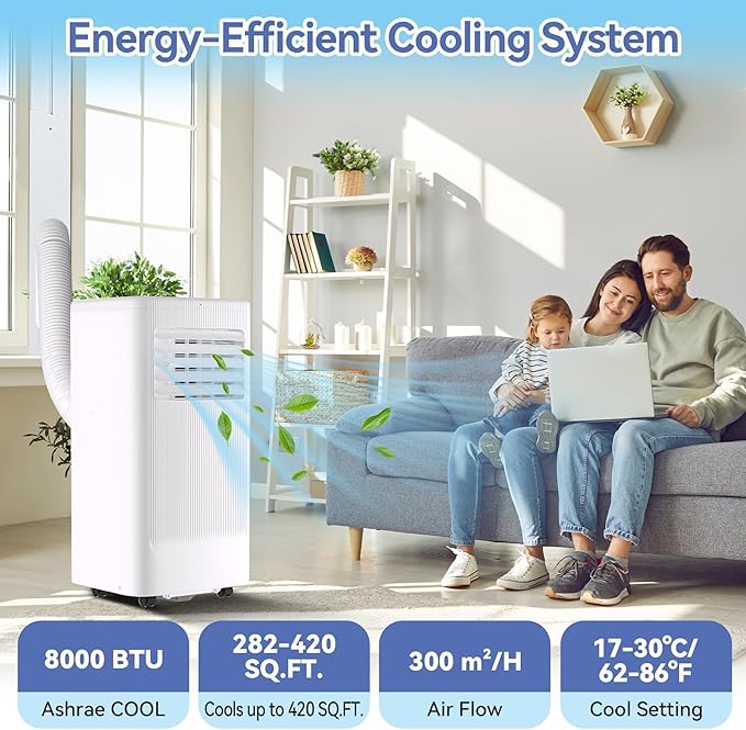 GarveeLife 10, 000 BTU Portable Air Conditioner - Image 4