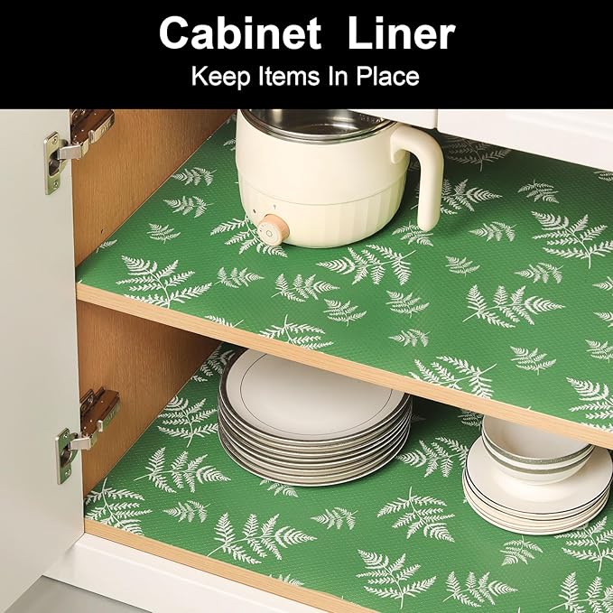 Cooyes Shelf Liners for Kitchen Cabinets, Waterproof and Oil-Proof Kitchen - Image 6