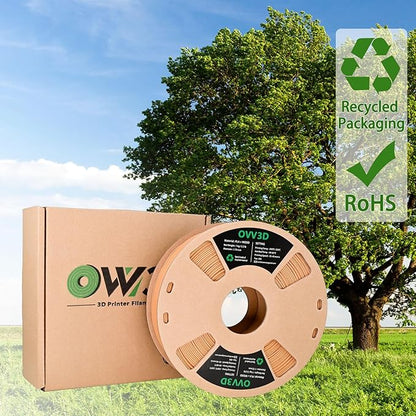 OVV3D PLA Filament 1.75mm, Wood 3D Printer Filament, Matte and Frosted 3D - Image 7
