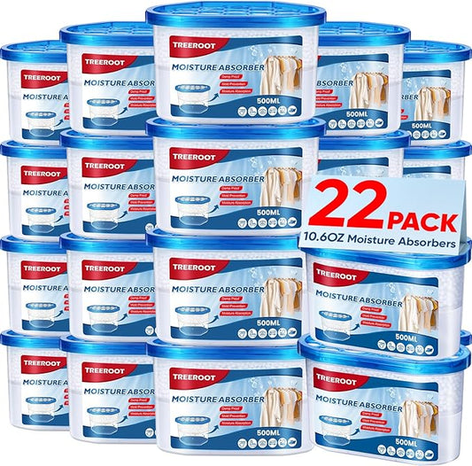 22Pack Moisture Absorbers, 10.6OZ Humidity Absorber Bucket, Moisture Absorbers by Unknown