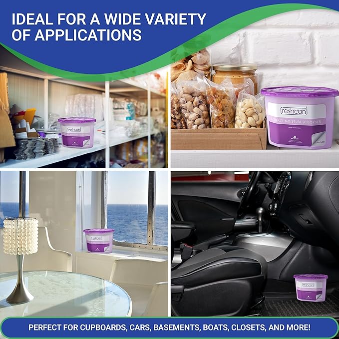 Moisture Absorber Bundle, Room and Closet Freshener, Moisture and Odor Absorber - Image 4