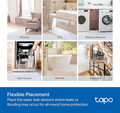 TP-Link Tapo Smart Water Leak Detector, Requires Tapo Hub, Water Leak Sensor - Image 6