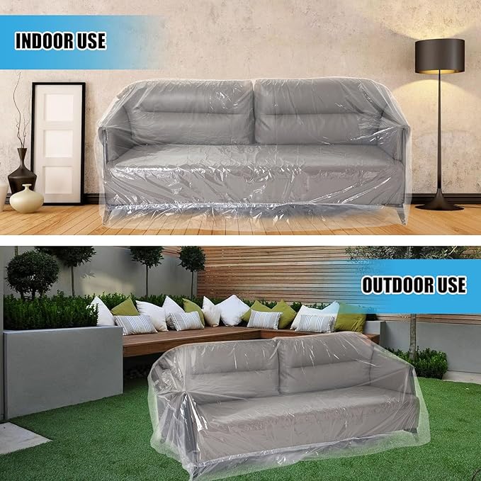 Plastic Couch Cover, Waterproof Furniture Covers - Image 6