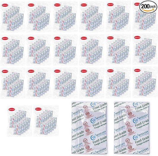 500CC 200 Packs Oxygen Absorbers by Wisesorb