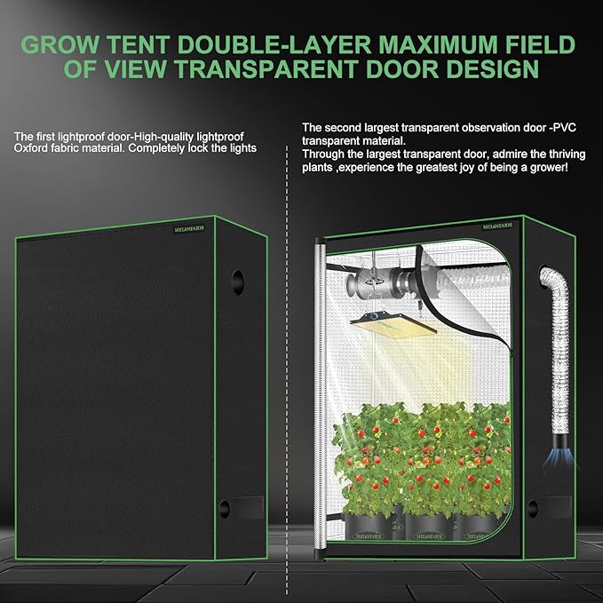 MELONFARM 4x2 Grow Tent, Growing Tent - Image 2
