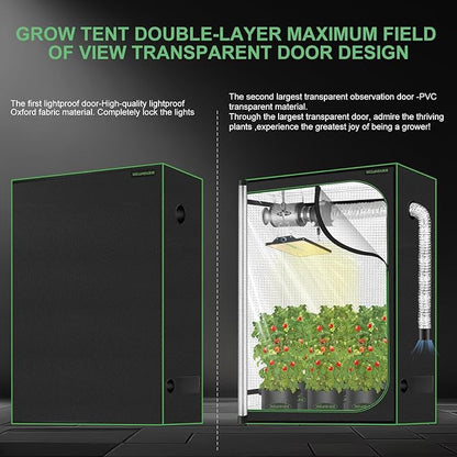MELONFARM 4x2 Grow Tent, Growing Tent - Image 2