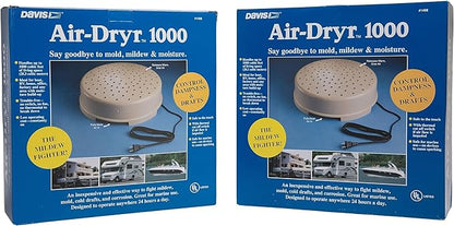 Davis Instruments Air-Dryr 1000 Dehumidifier Bundle Quiet Boat Dehumidifier by Direct2Boater