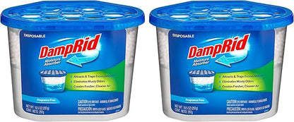 Damp Rid Moisture Absorber – Fragrance Free 2 Pack Humidity Absorber & Odor - Image 3