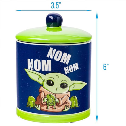 Silver Buffalo Star Wars The Mandalorian Baby Yoda Grogu Nom Nom The Child - Image 3