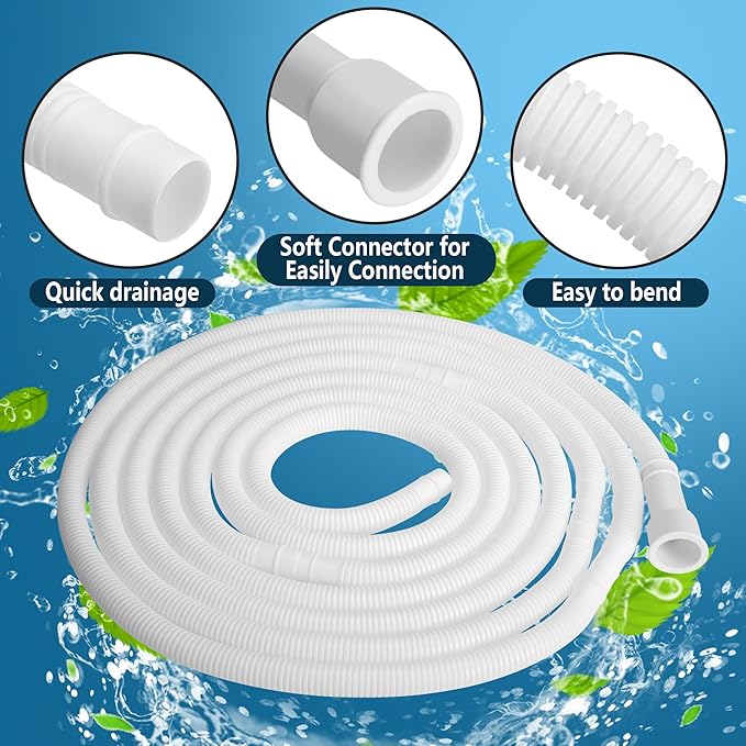 16.5 Ft Dehumidifier Drain Hose 3/4" FHT- Cuttable Leakproof Dehumidifier - Image 3