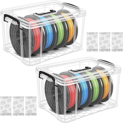 Filament Storage Box for 3D Printer Filament Storage Bin Pla Dryer Box by Kritkin