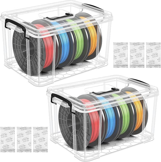 Filament Storage Box for 3D Printer Filament Storage Bin Pla Dryer Box by Kritkin