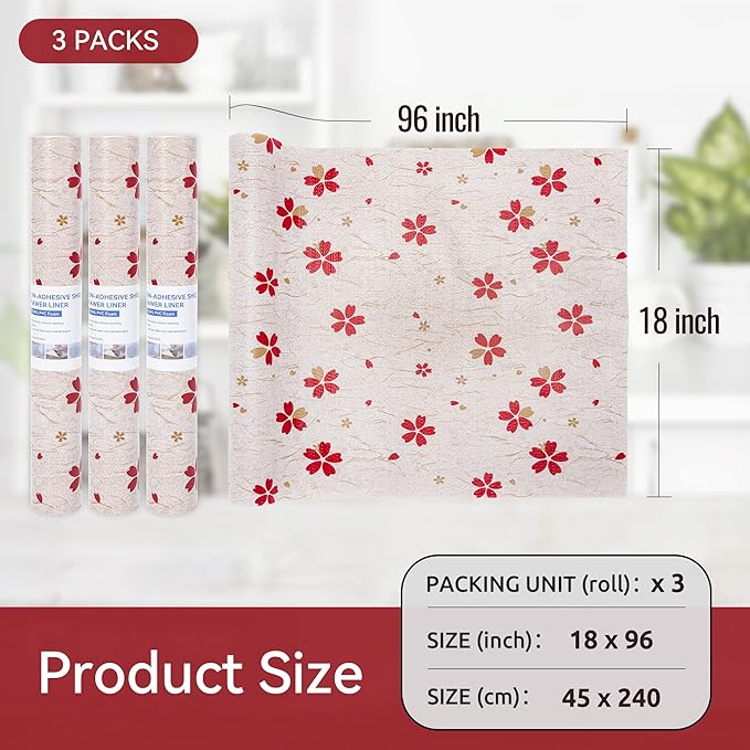 FIFTY FEET 18"x96" Non-Adhesive Shelf Liner - Image 5