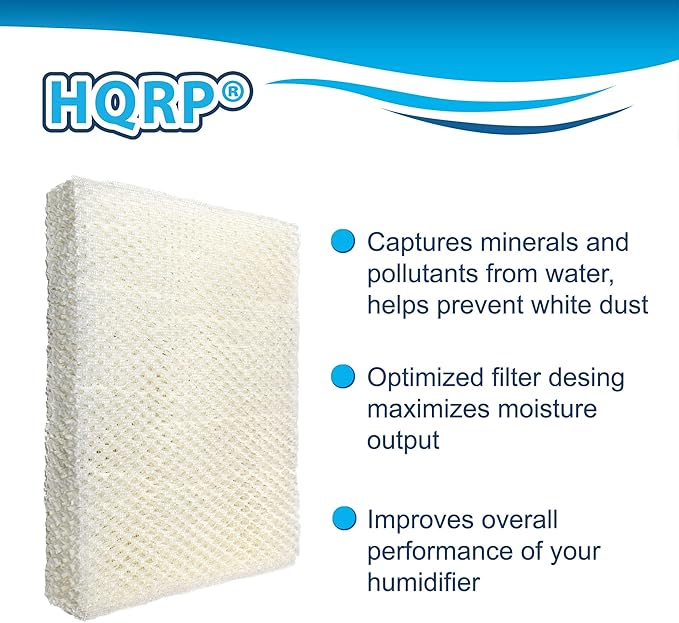 HQRP 4-pack Wick Filter for Hunter 35617, 36317 Cool Mist Humidifiers, 31949 - Image 4