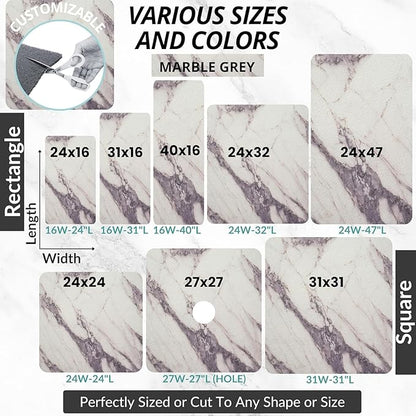 Non Slip Bathtub Mat Shower Mat - Image 6