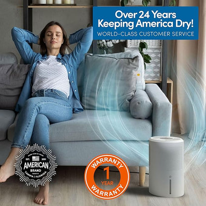 Eva-Dry EDV-2400 Compact and Powerful Dehumidifier | Eliminate Moisture | - Image 7