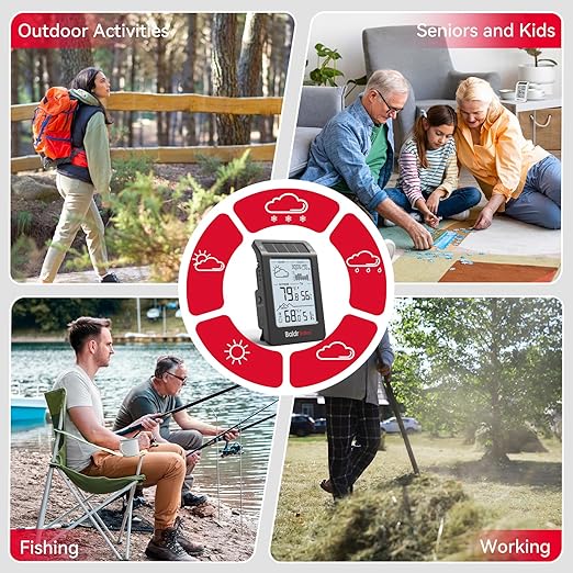 BaldrTherm Wireless Weather Station, Dual-Zone Indoor & Outdoor/Childroom Temp - Image 8