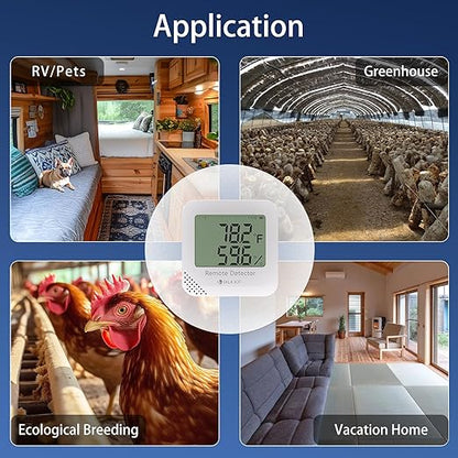 Remote WiFi Temperature & Humidity Sensor, No Subscription 24/7 Remote Temp - Image 8