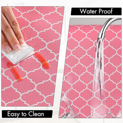 Cooyes Shelf Liner, Non Adhesive Drawer and Cabinet Liner, EVA Washable - Image 5