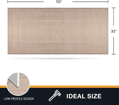 PURRUGS Dirt Trapping Door Mat 32" x 70", Non-Slip/Skid Machine Washable - Image 2