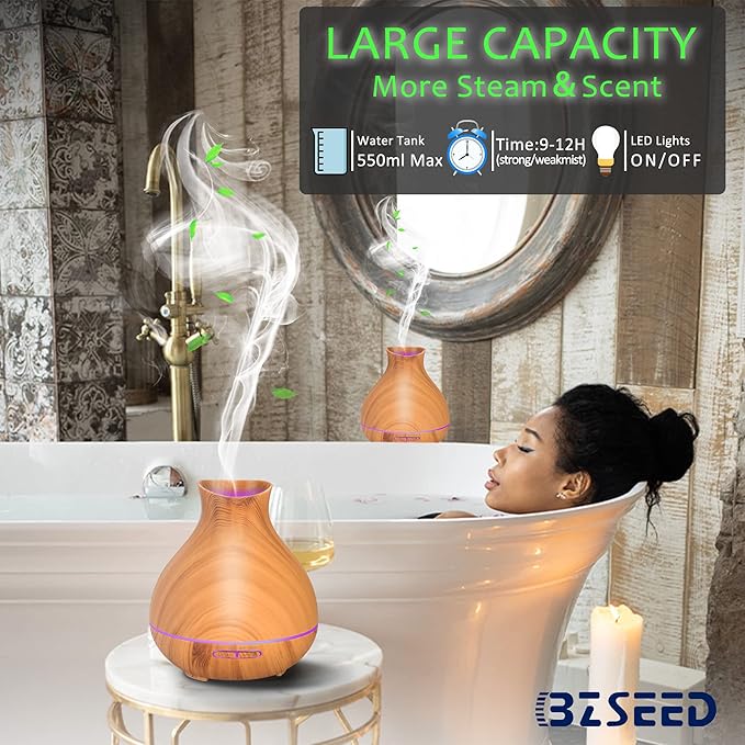 BZseed Aromatherapy Essential Oil Diffuser - Image 3
